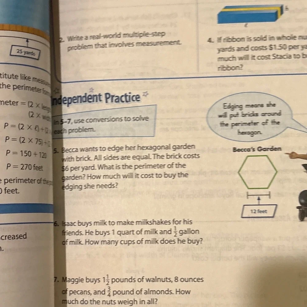 enVisionmath2.0 Grade 5 Volume 2 Common Core Edition Pearson Math Text Book
